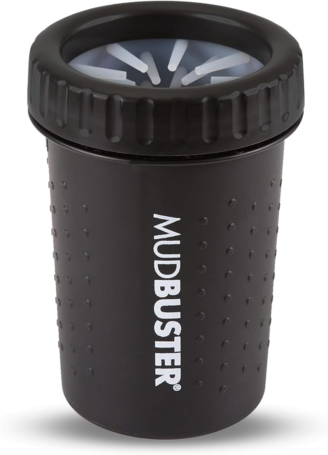 Mudbuster Portable Dog Paw Cleaner, Medium, Matte Black Special Edition Paw Cleaner for Dogs, Premium Quality Pet Supplies and Dog Accessories